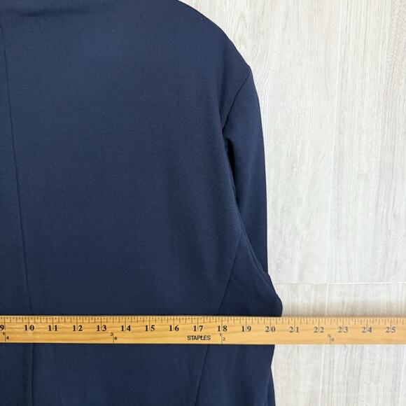 Banana Republic Blazer Men 42R Slim Fit Navy Blue Suit Jacket Sport Coat Stretch - Picture 16 of 16